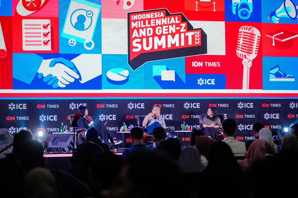 CEO PT Vale Indonesia Tbk (PT Vale) Febriany Eddy menjadi pembicara pada event  IDN Millennial & Gen-Z Summit bertajuk “Symphony of Sustainability: Empowering Transformation with ESG Strategies”, di Jakarta, Jumat (24/11). 